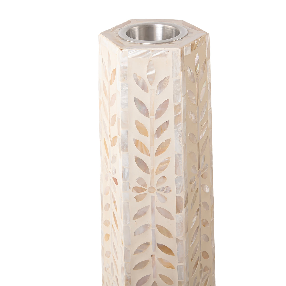 Stylish mother of pearl beige mabkhar