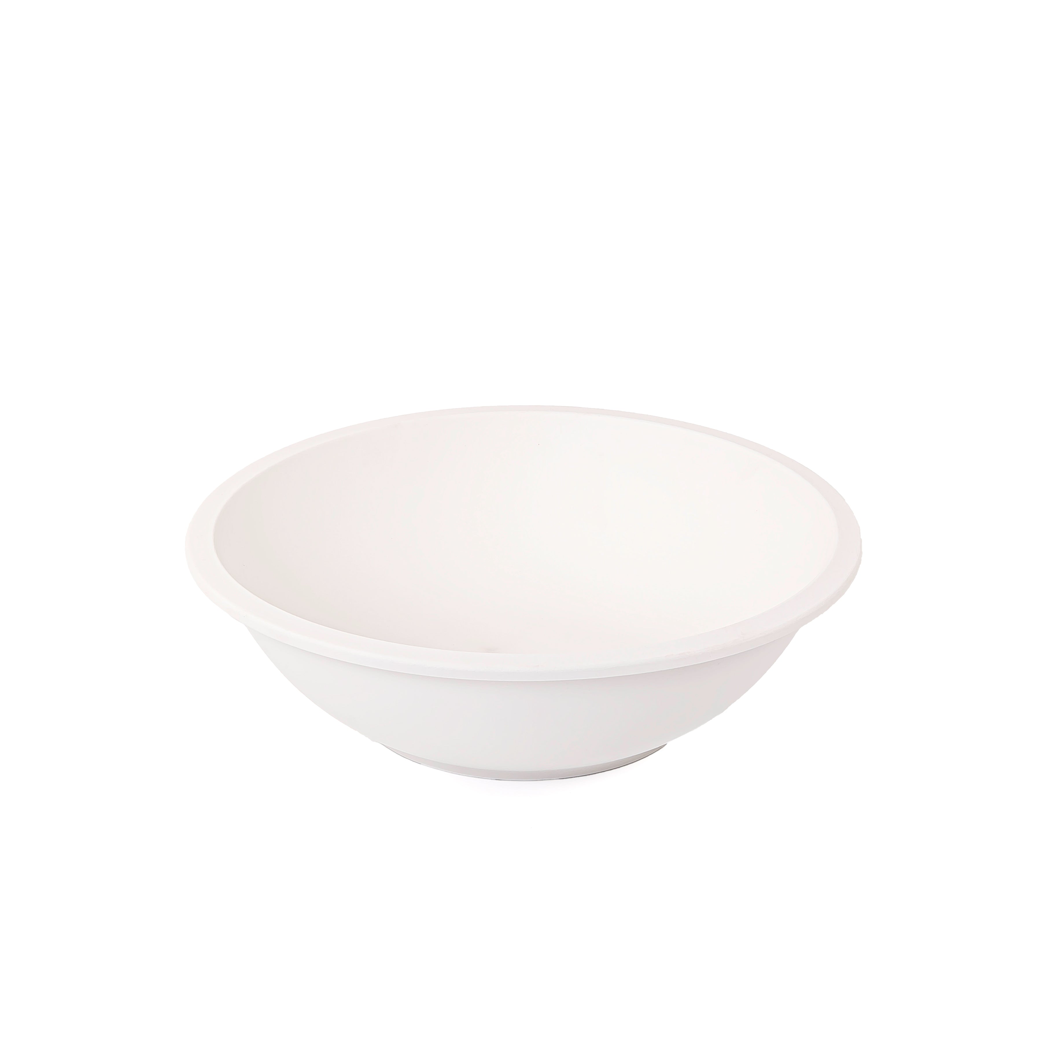 White Circular Pottery Bowl