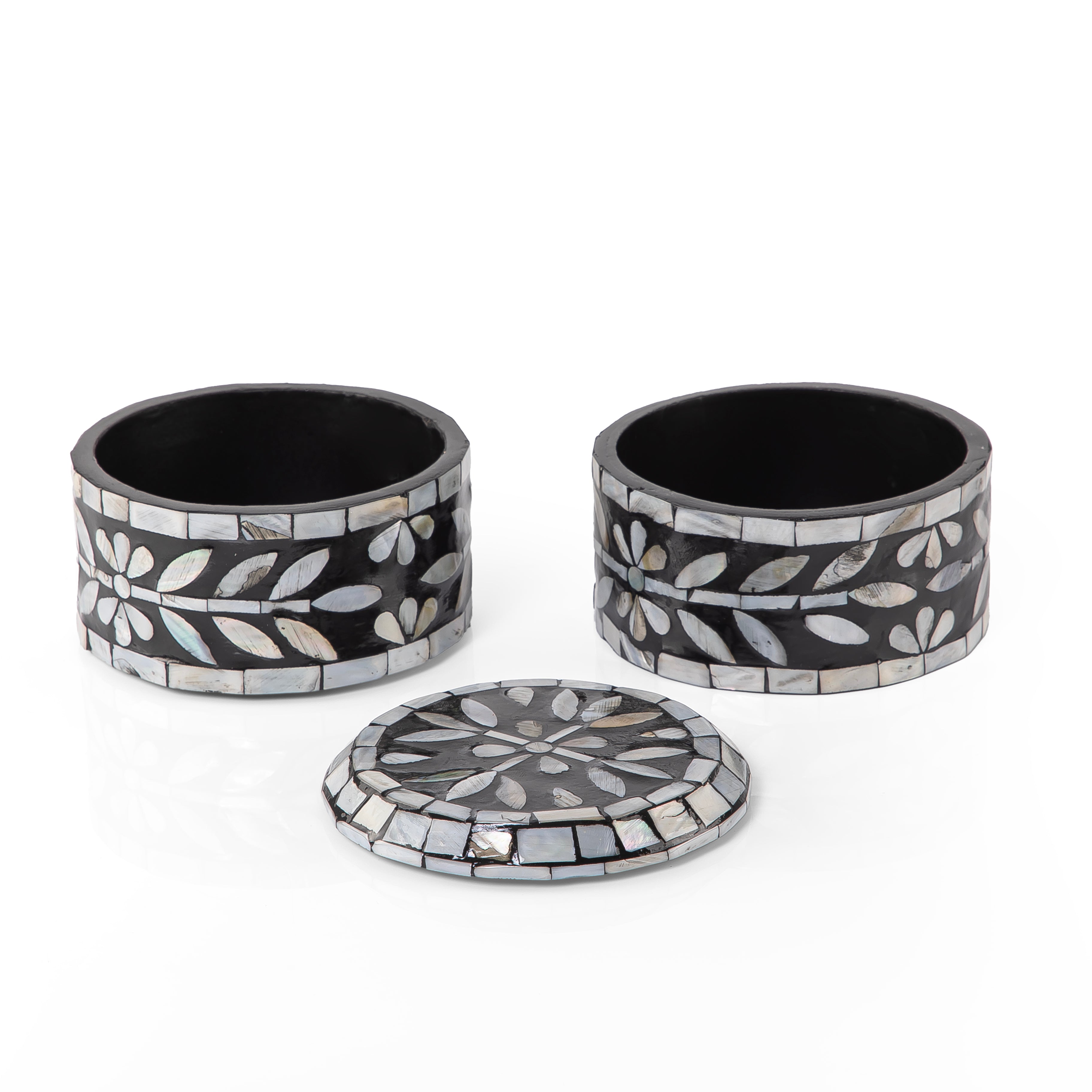 صندوق بيج من طبقتين مع غطاء