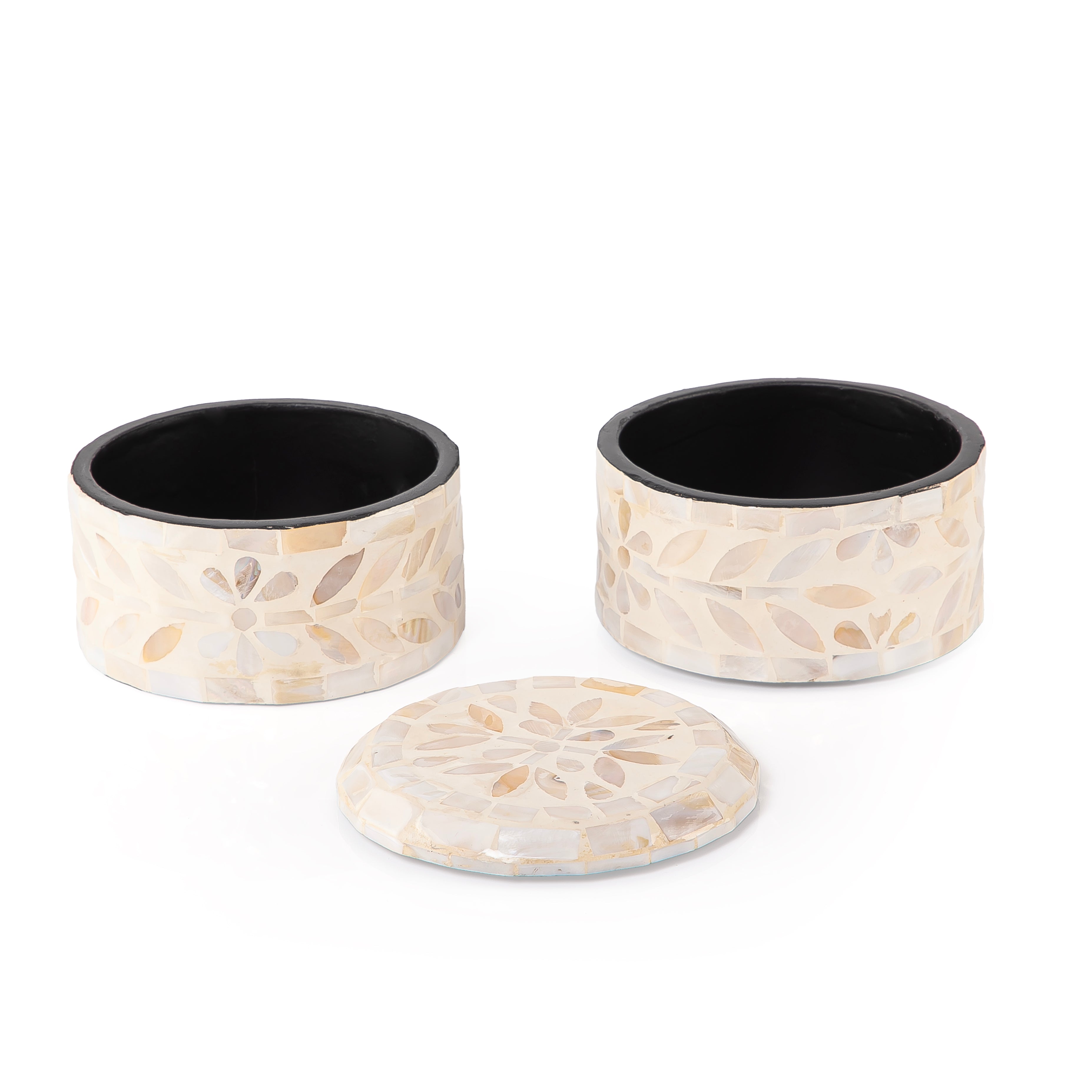 صندوق رمادي 2 طبقة مع غطاء