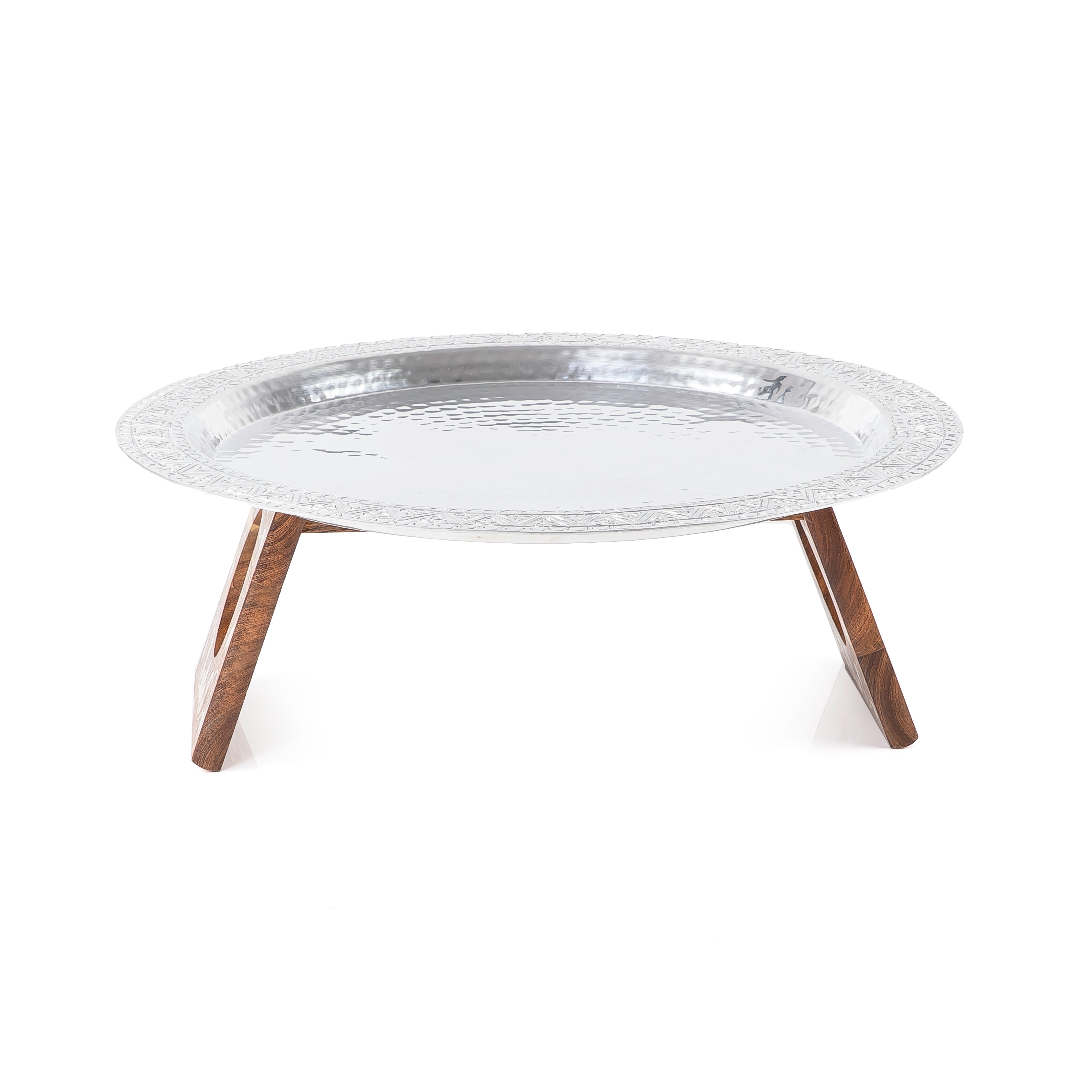 Round Aluminium Tray - Medium