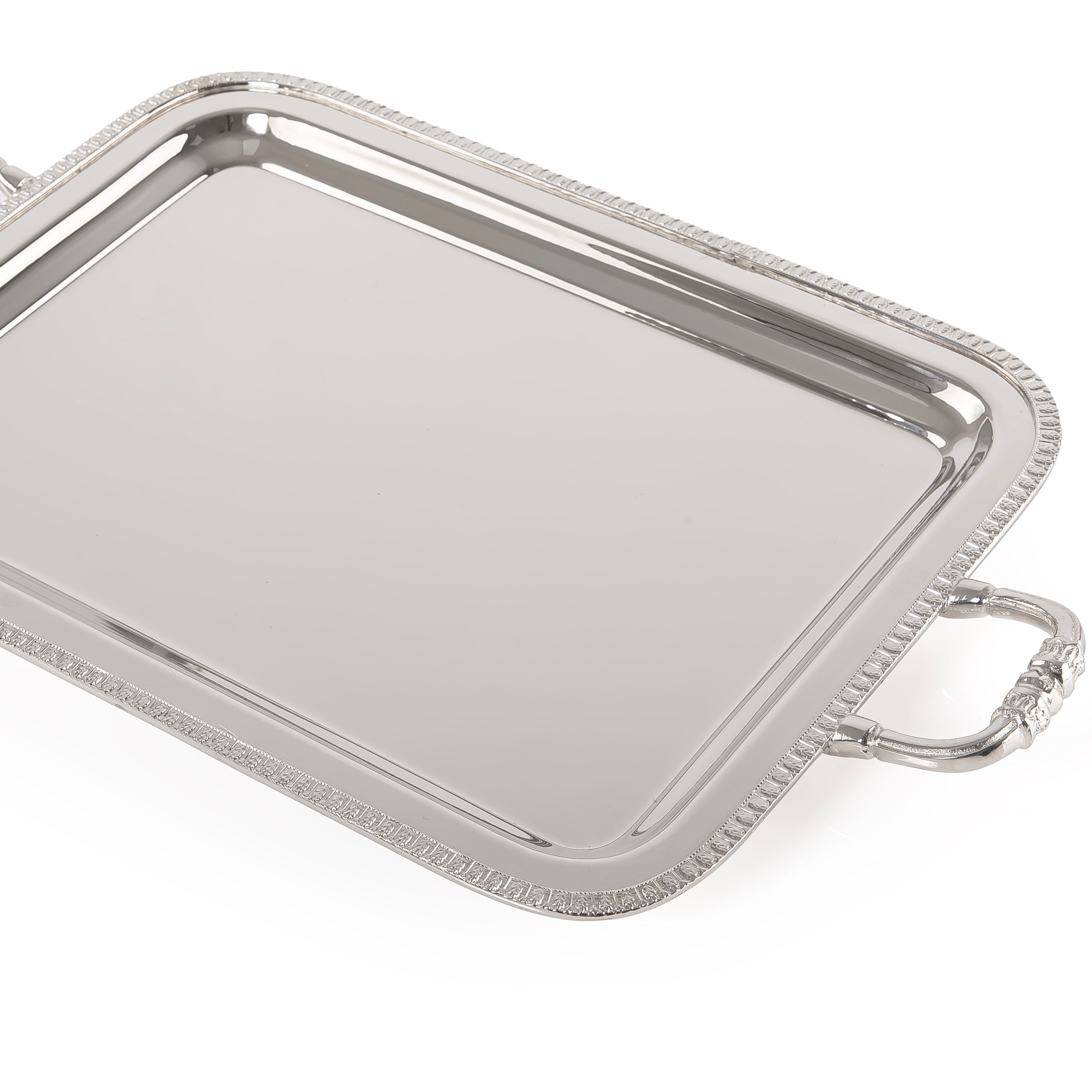 Metal serving tray - small