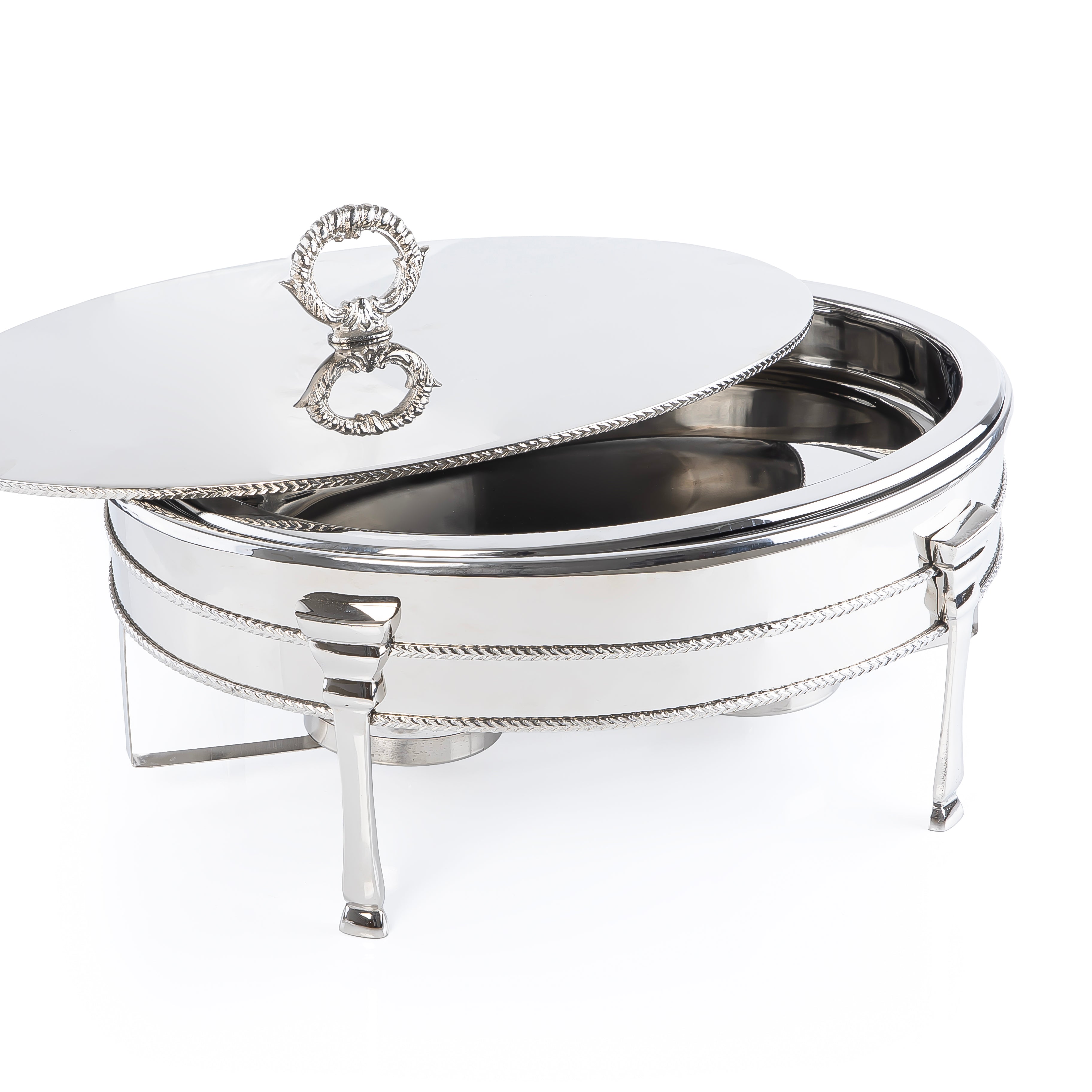 4L Durable stainless steel oval chafing dish