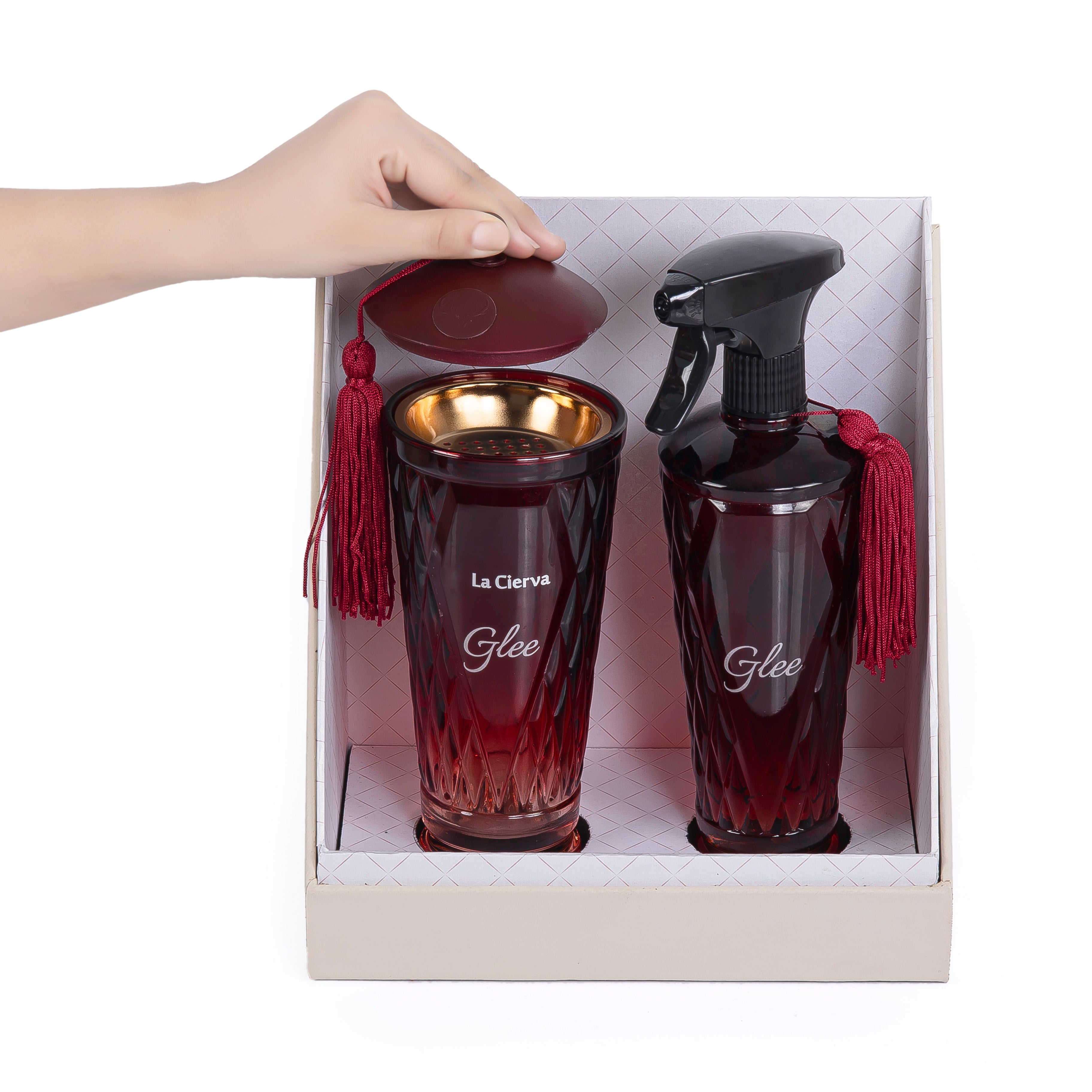 مجموعة لا سيرفا Glee - مبخرة مع معطر جو وأقمشة