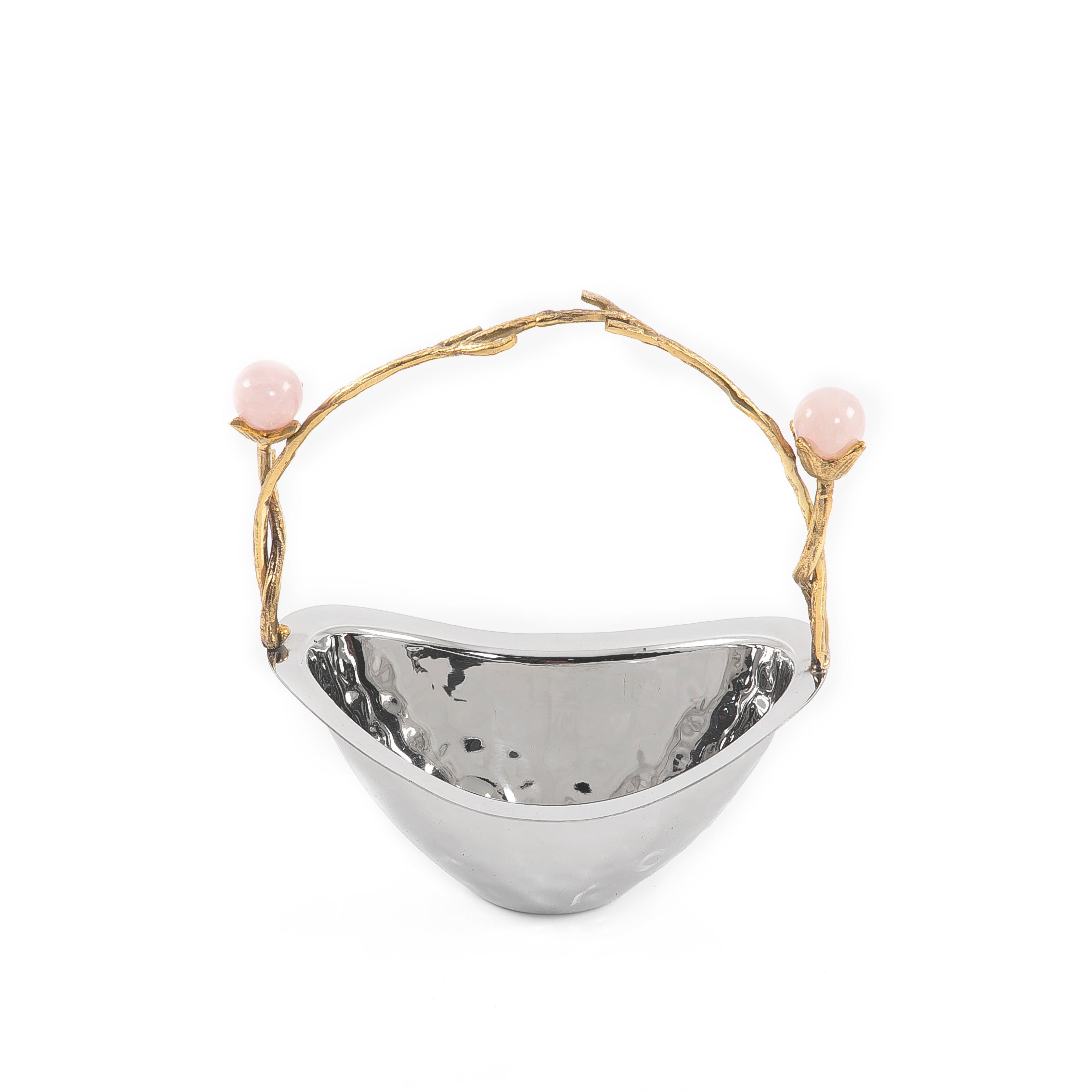 Metal nuts bowl