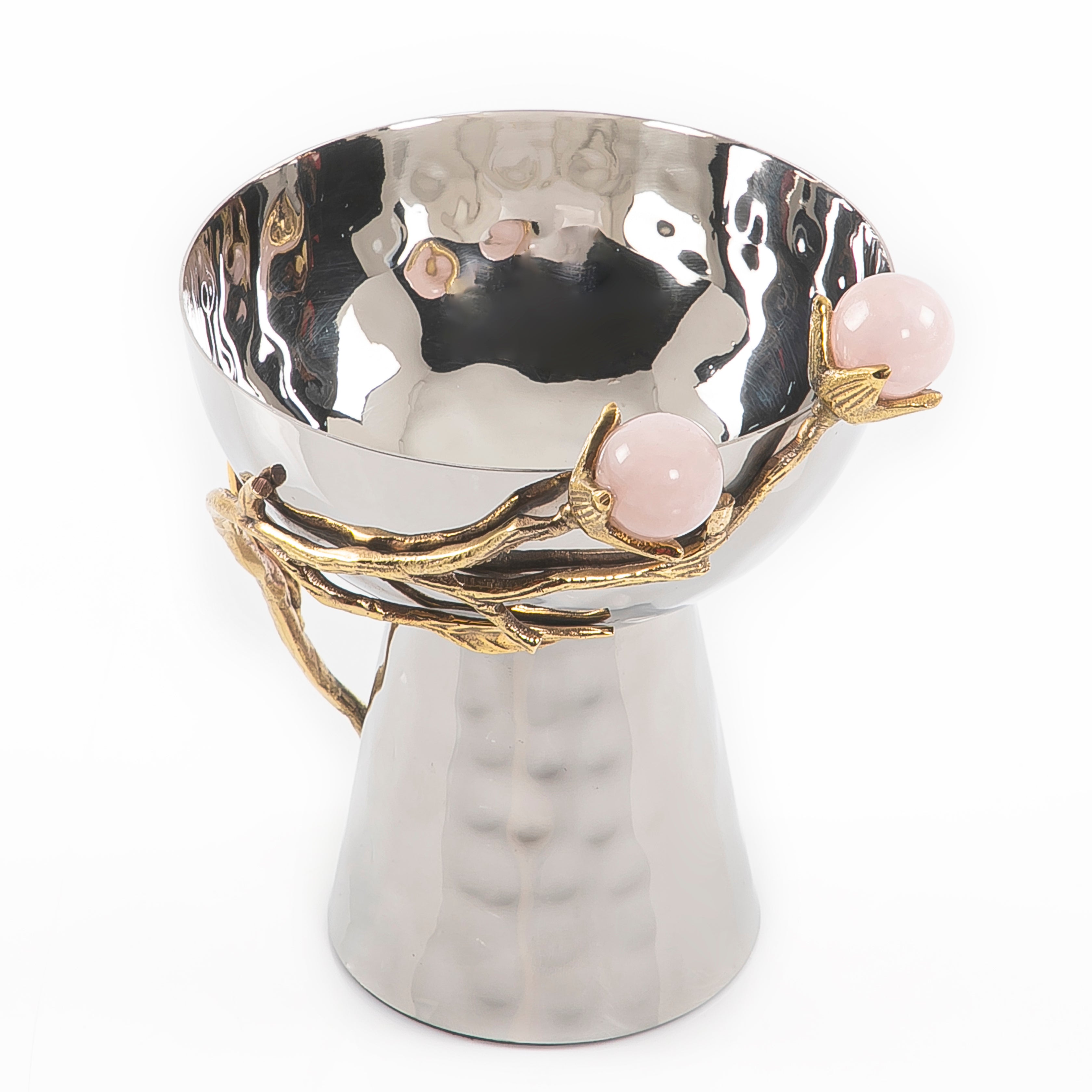 Metal nuts bowl