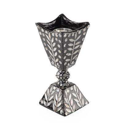 مبخر من الصدف - أسود