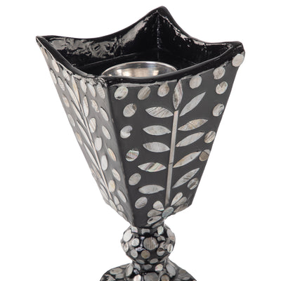 مبخر من الصدف - أسود