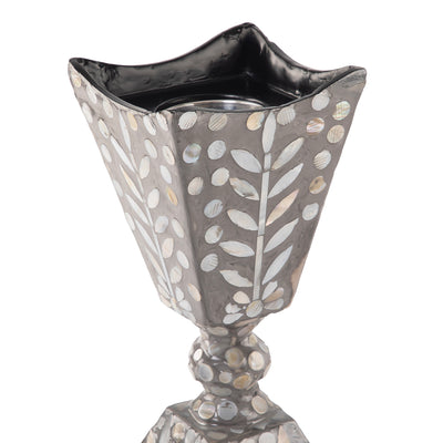 مبخر من الصدف - رمادي