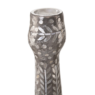 مبخر أنيق من الصدف باللون البني