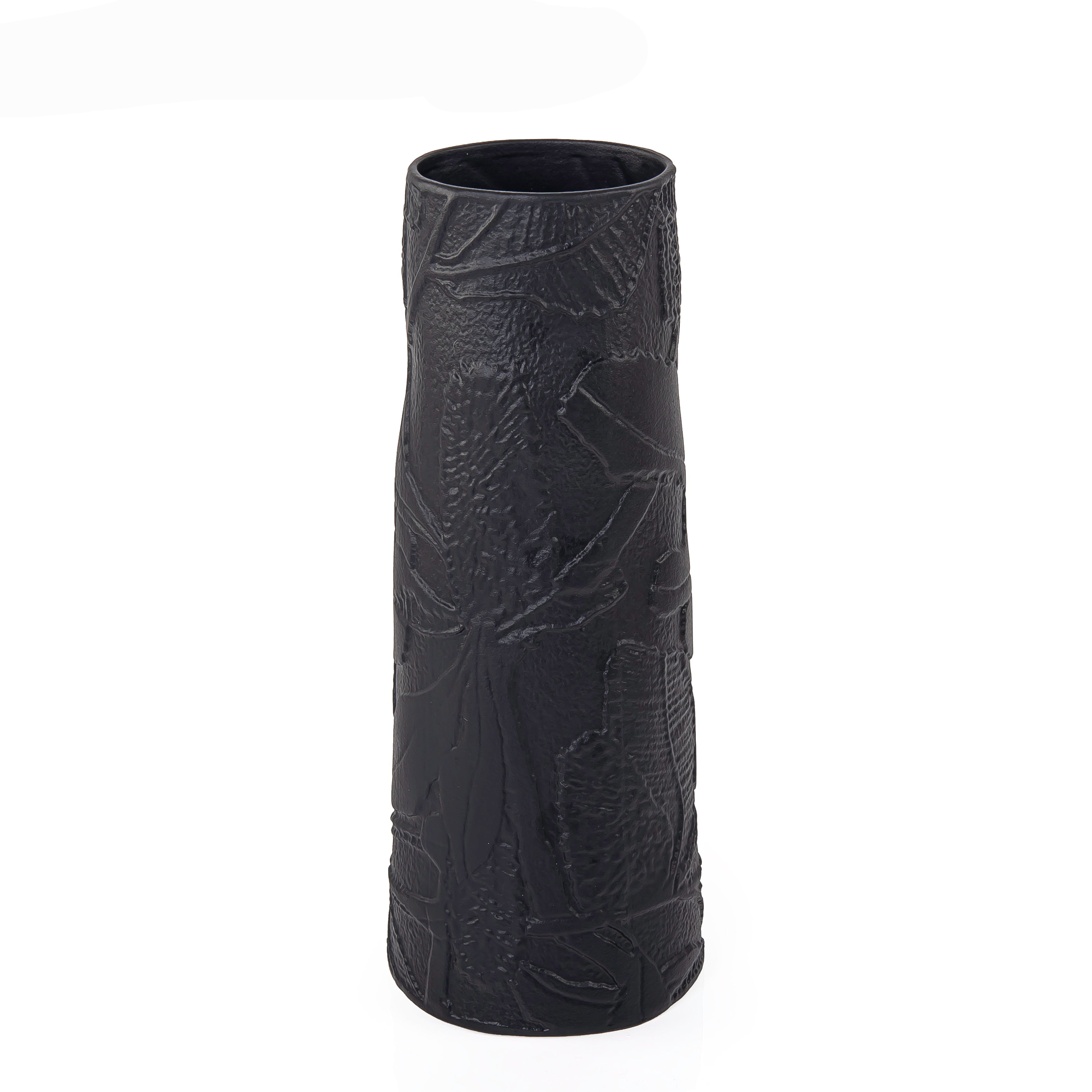 Ceramic Vase - Black Finish(20052823) - 091-158
