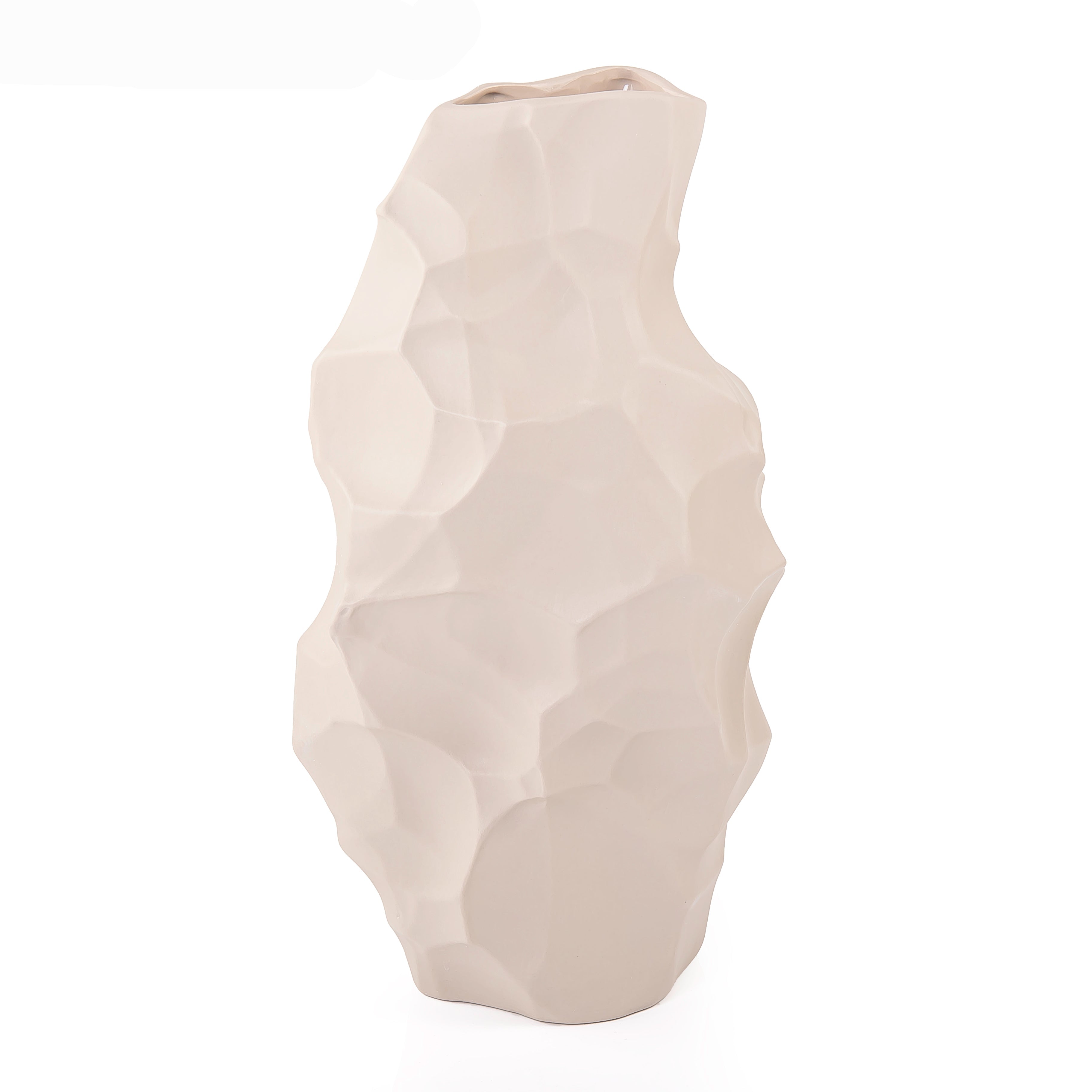 Ceramic Vase - Beige Finish(G3) - G091-270