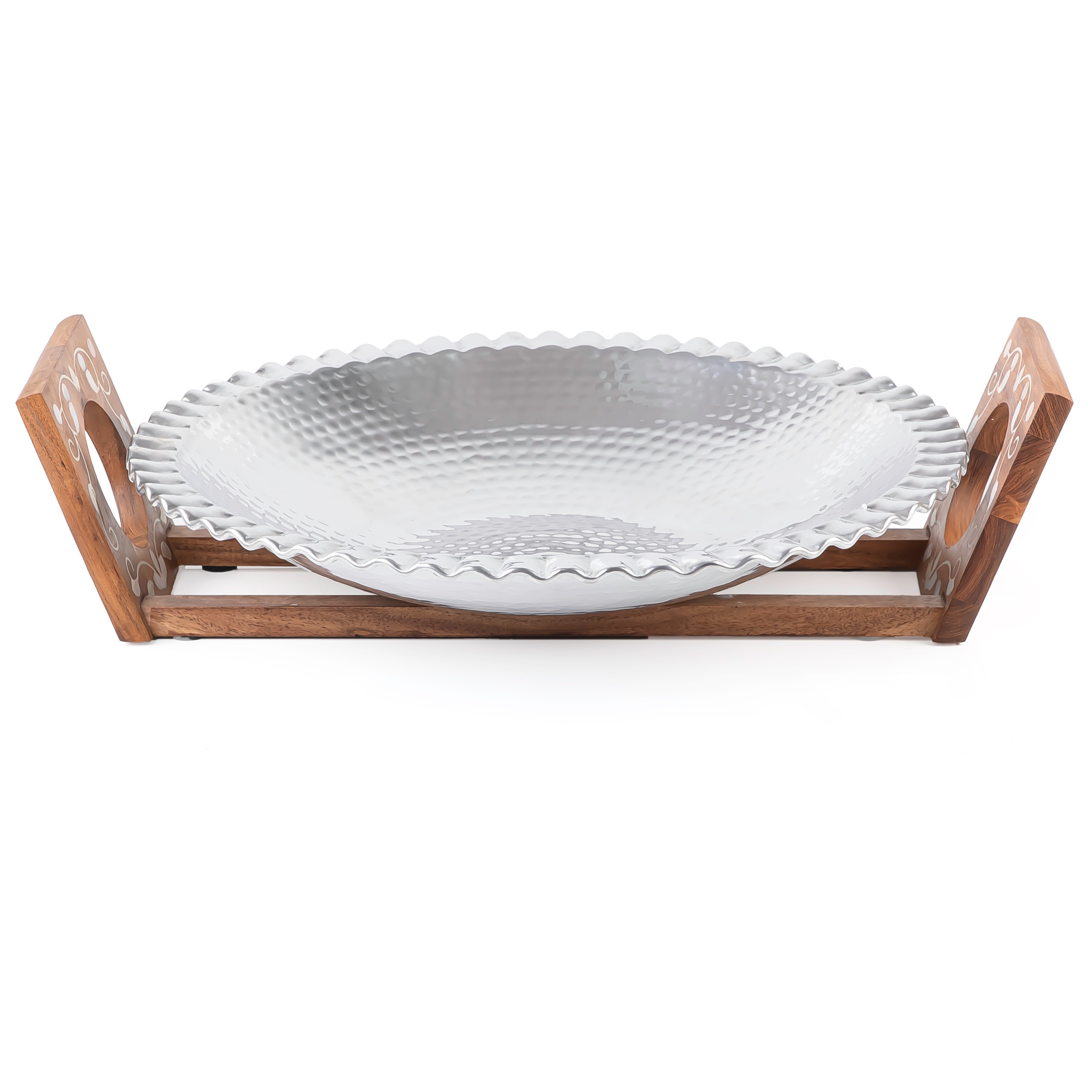 تاوه ألمنيوم دائرية كبيرة