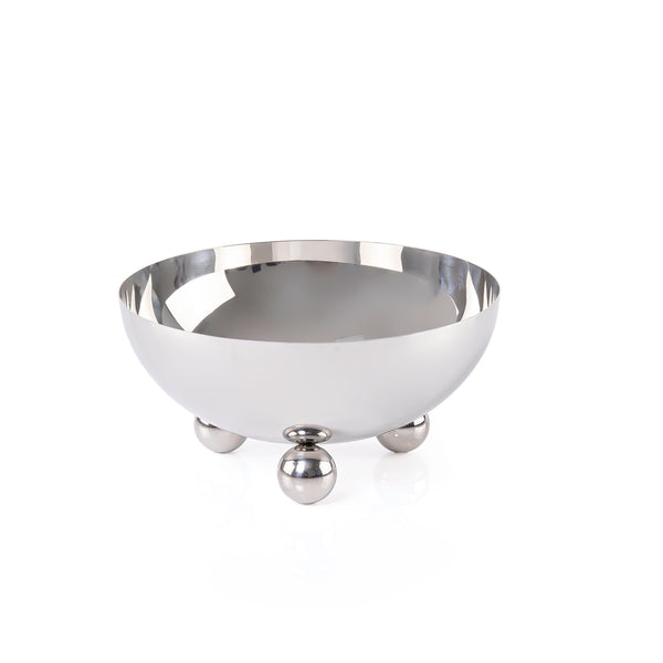 وعاء صغير من الإستانلس ستيل الامع - المقاس: ‎23×11 سم