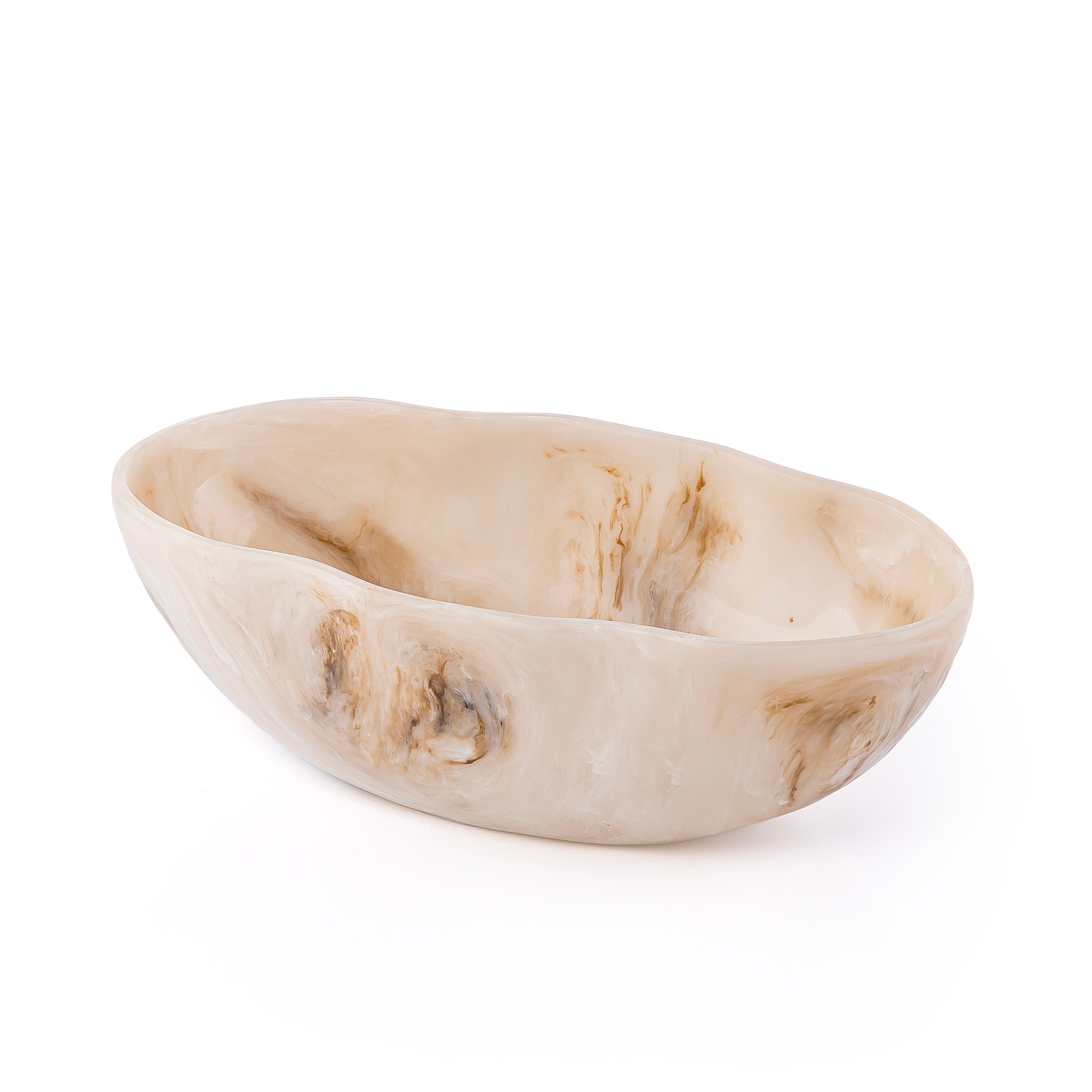 وعاء تقديم بيضاوي كبير من الراتينج – بيج