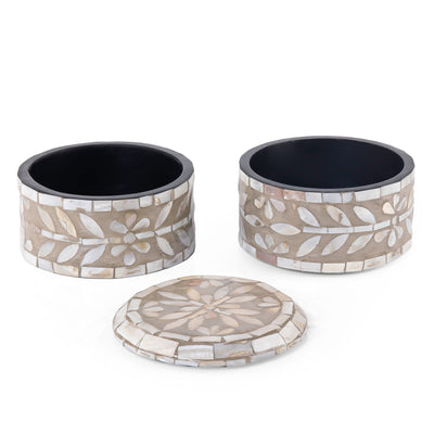 صندوق بيج من طبقتين مع غطاء