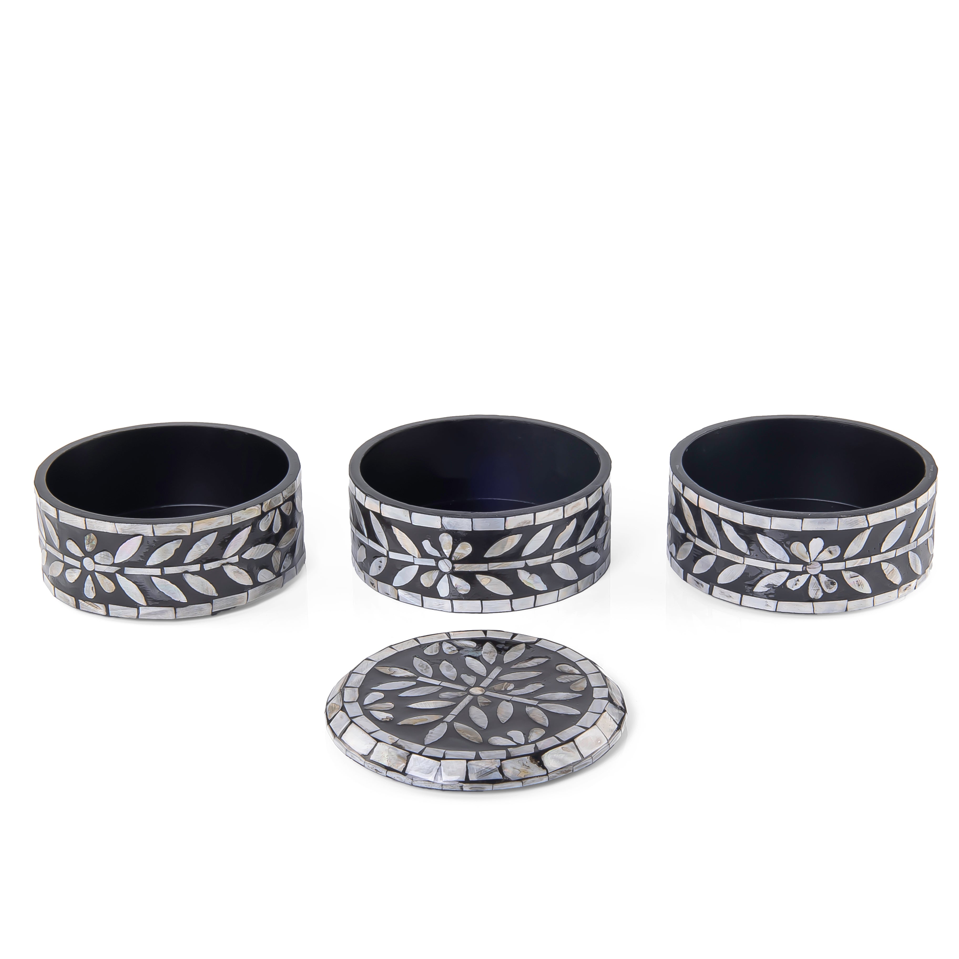 3-Story Black Box with Cover