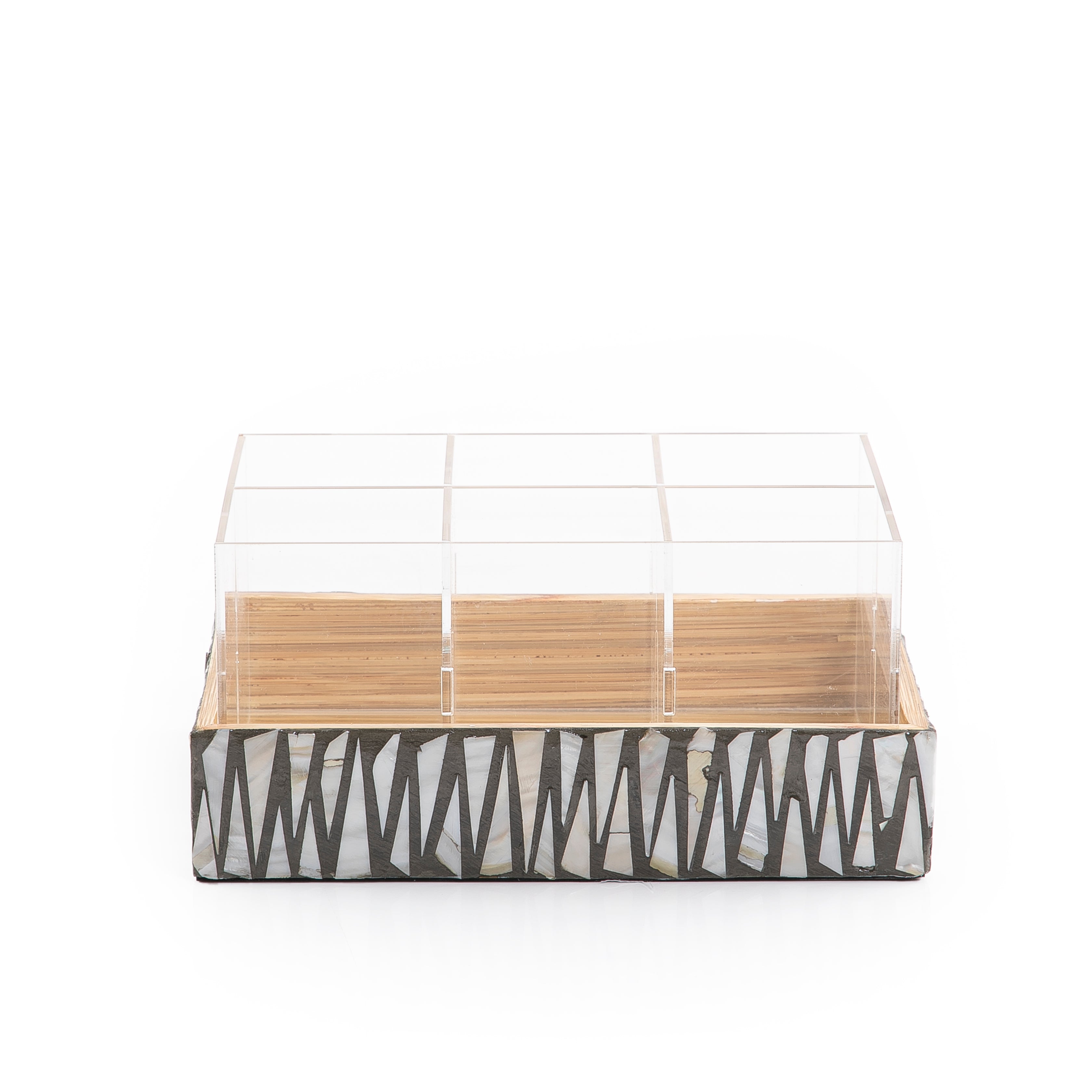 صينية اكريلك مع قاعدة صدف 