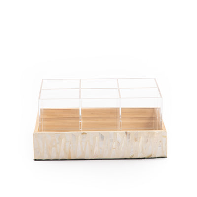 Mother of pearl water bottles box