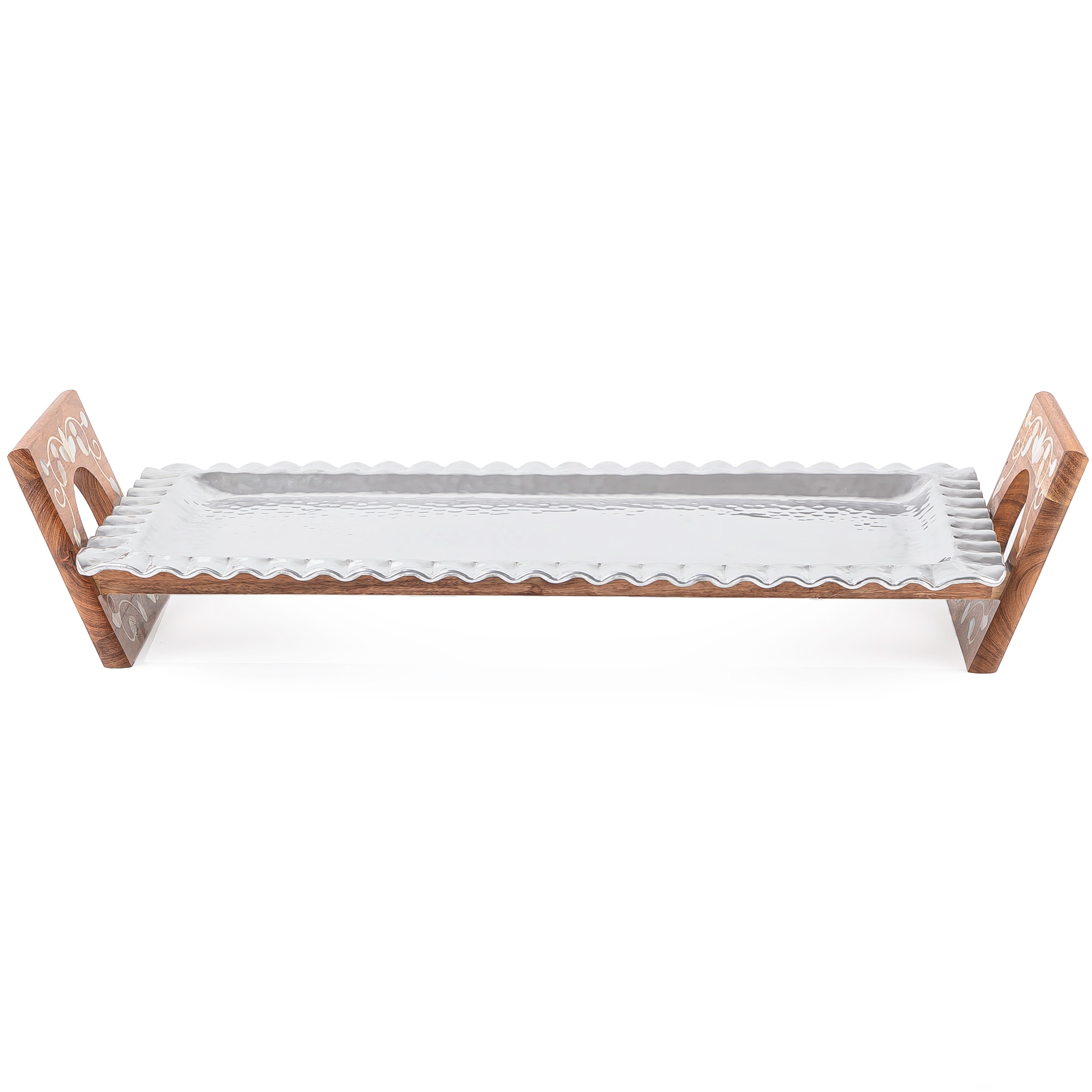 صينية مستطيلة المنيوم - كبيرة