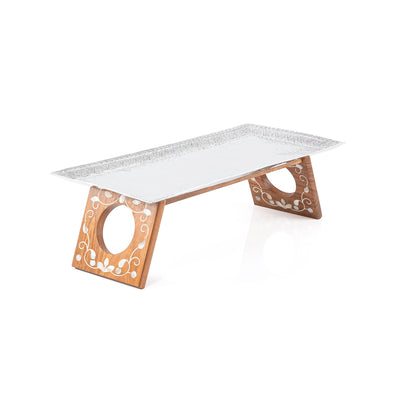 صينية مستطيلة المنيوم - وسط