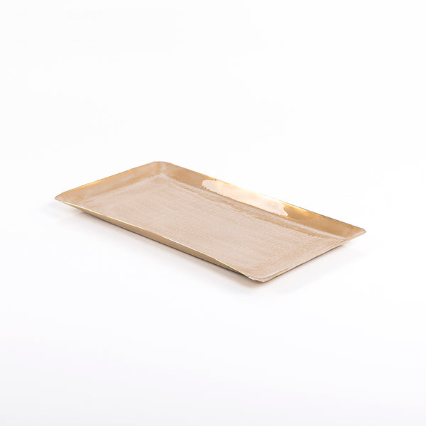 Rectangular Metal Tray - Grey