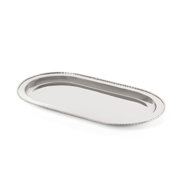 Rectangular Aluminum Tray - Small - Silver