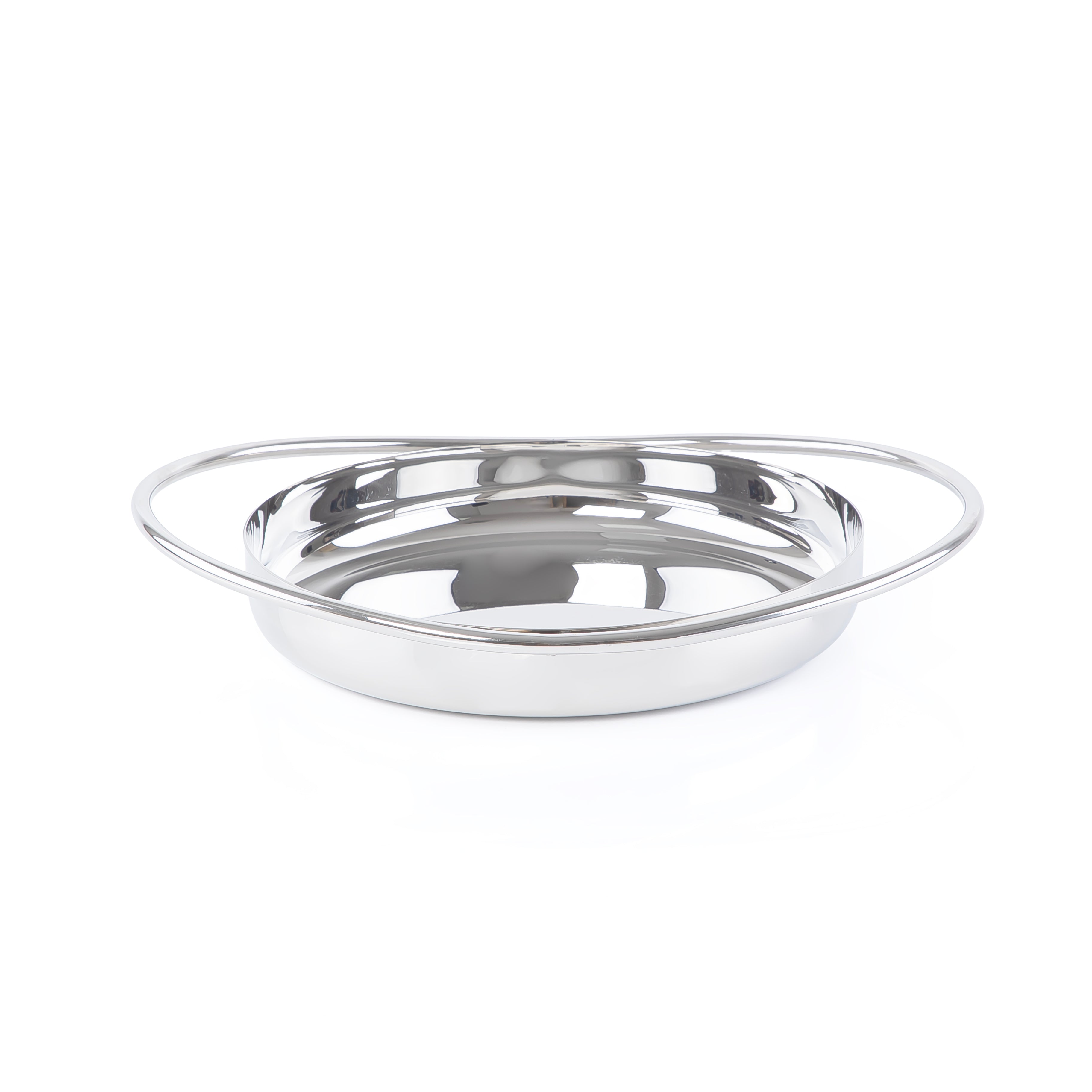 Silver Stainless Steel plate small