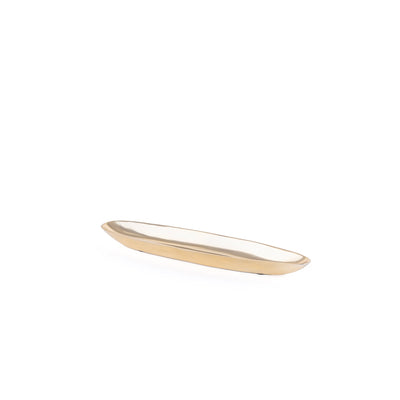 Oval Metal tray Small - Gold
