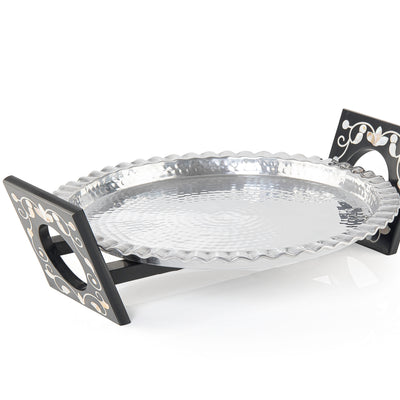 Round Aluminium Tray - Medium