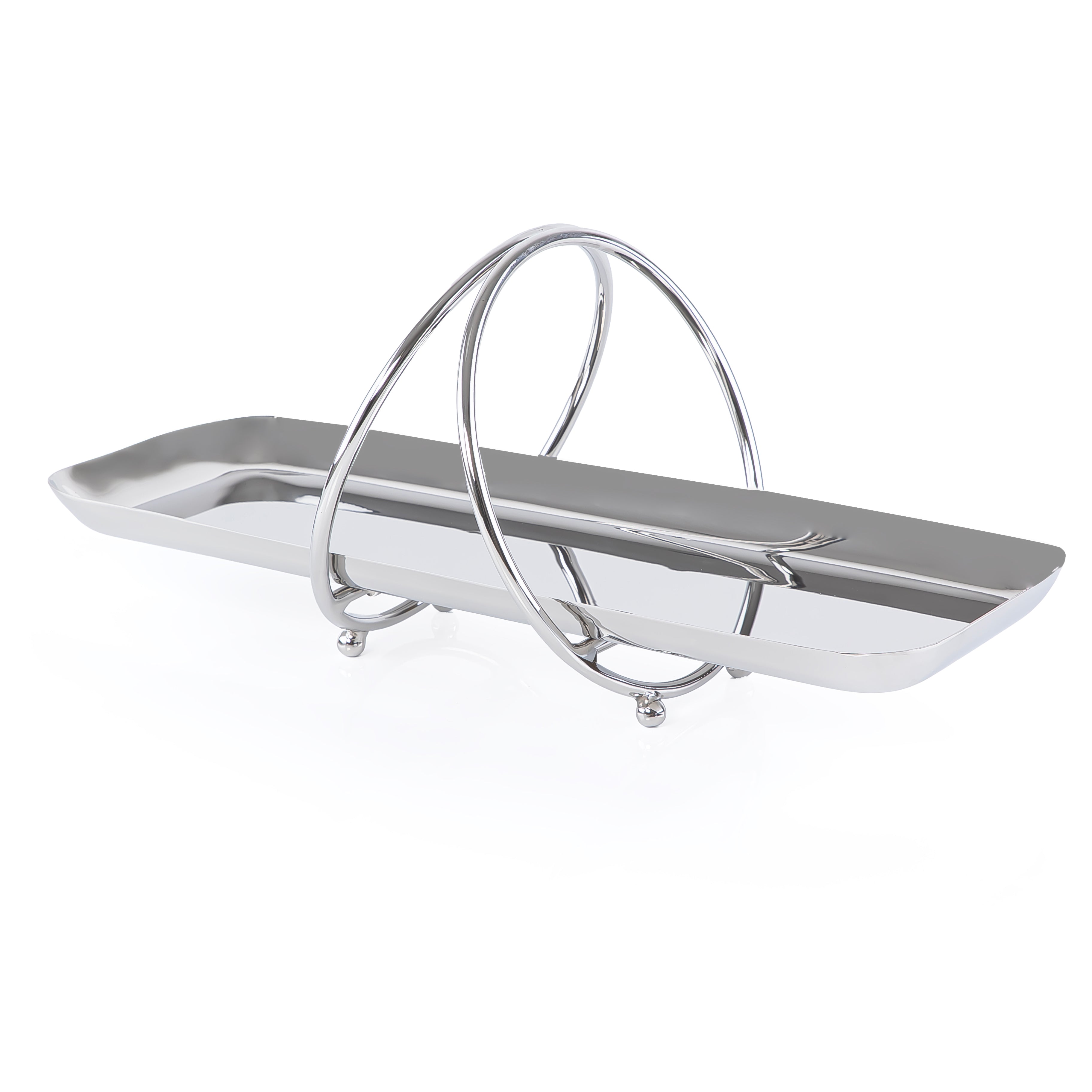 Shiny Polish Stand Platter