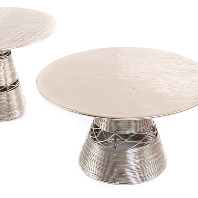 Set of 2 metal stand