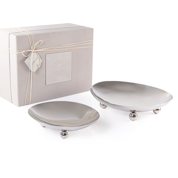 Set of 2 Stainless Steel Stand with Gift Box