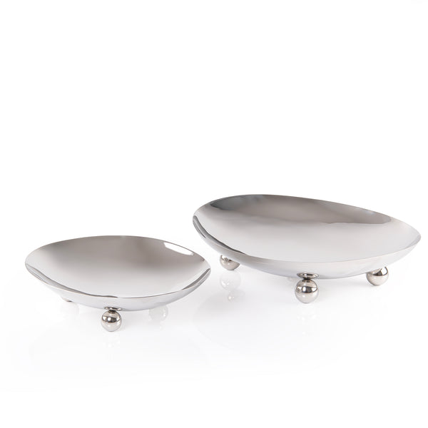 Set of 2 Stainless Steel Stand