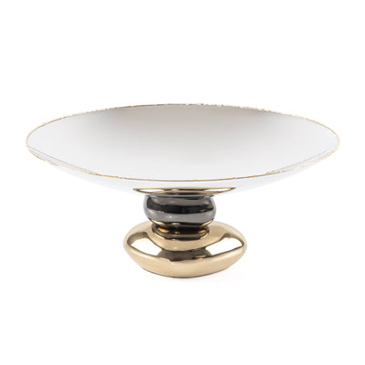 Elegant stainless steel serving bowl - Large