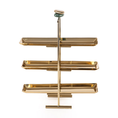 ستاند معدني ثلاث طوابق