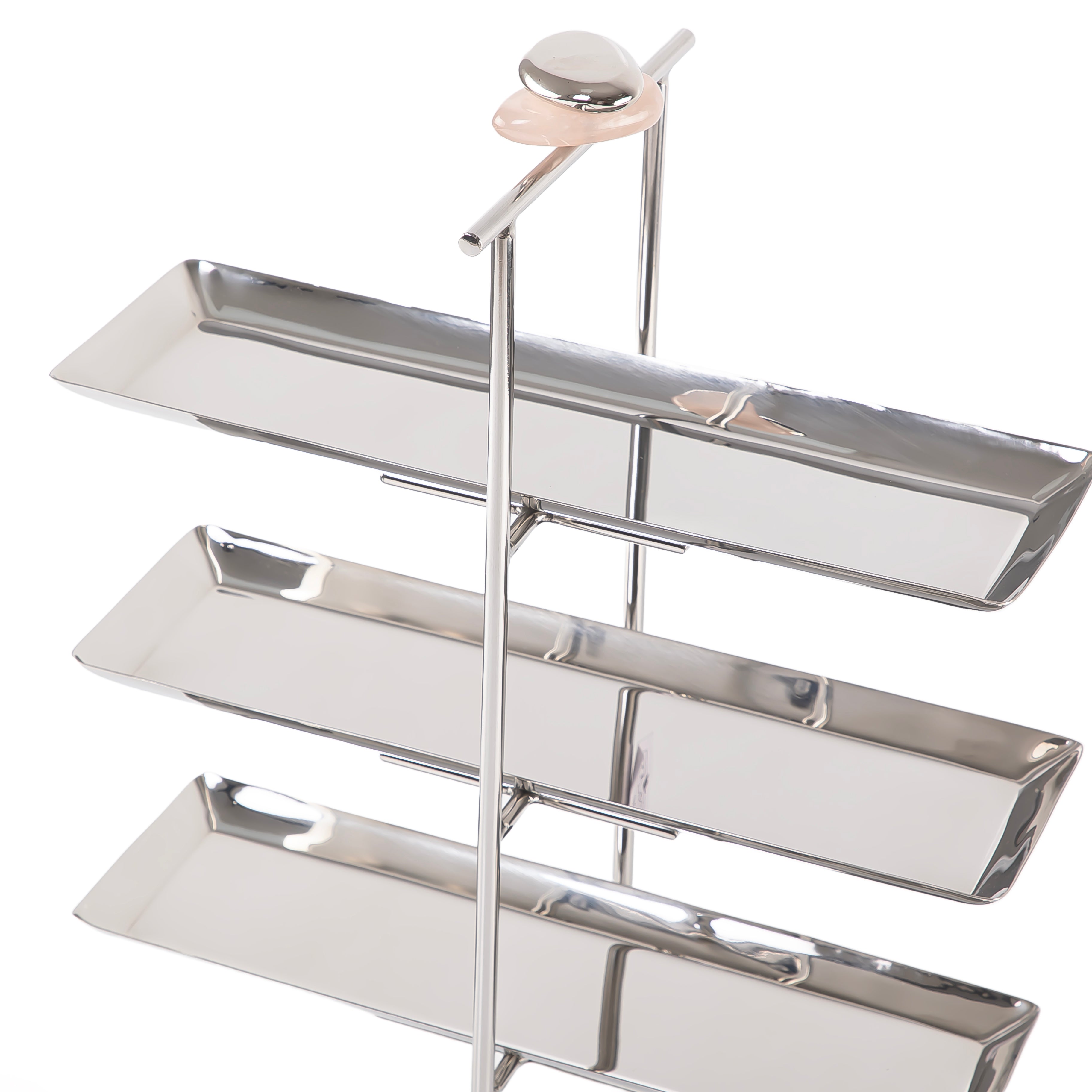 ستاند قديم معدني ثلاث طوابق