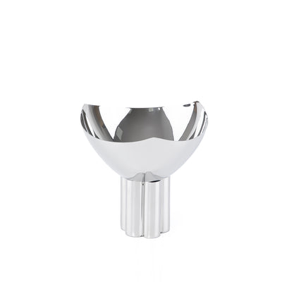 ستاند للتقديم معدن - فضي صغير