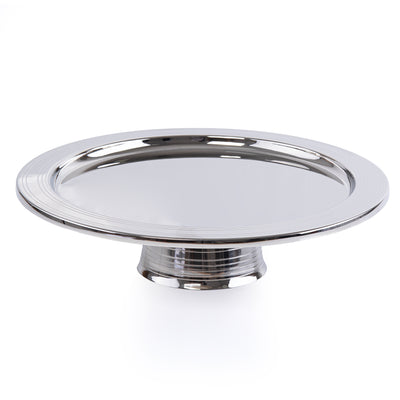 ستاند معدن كبير مغطي بالنيكل - فضي