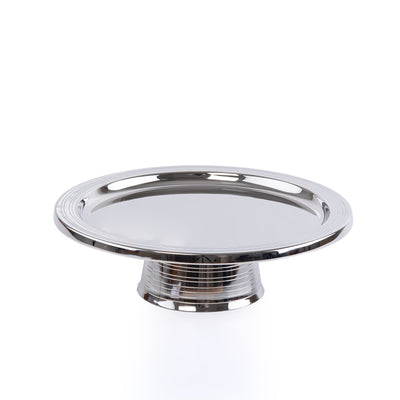 ستاند معدن صغير مطلي بالنيكل - فضي