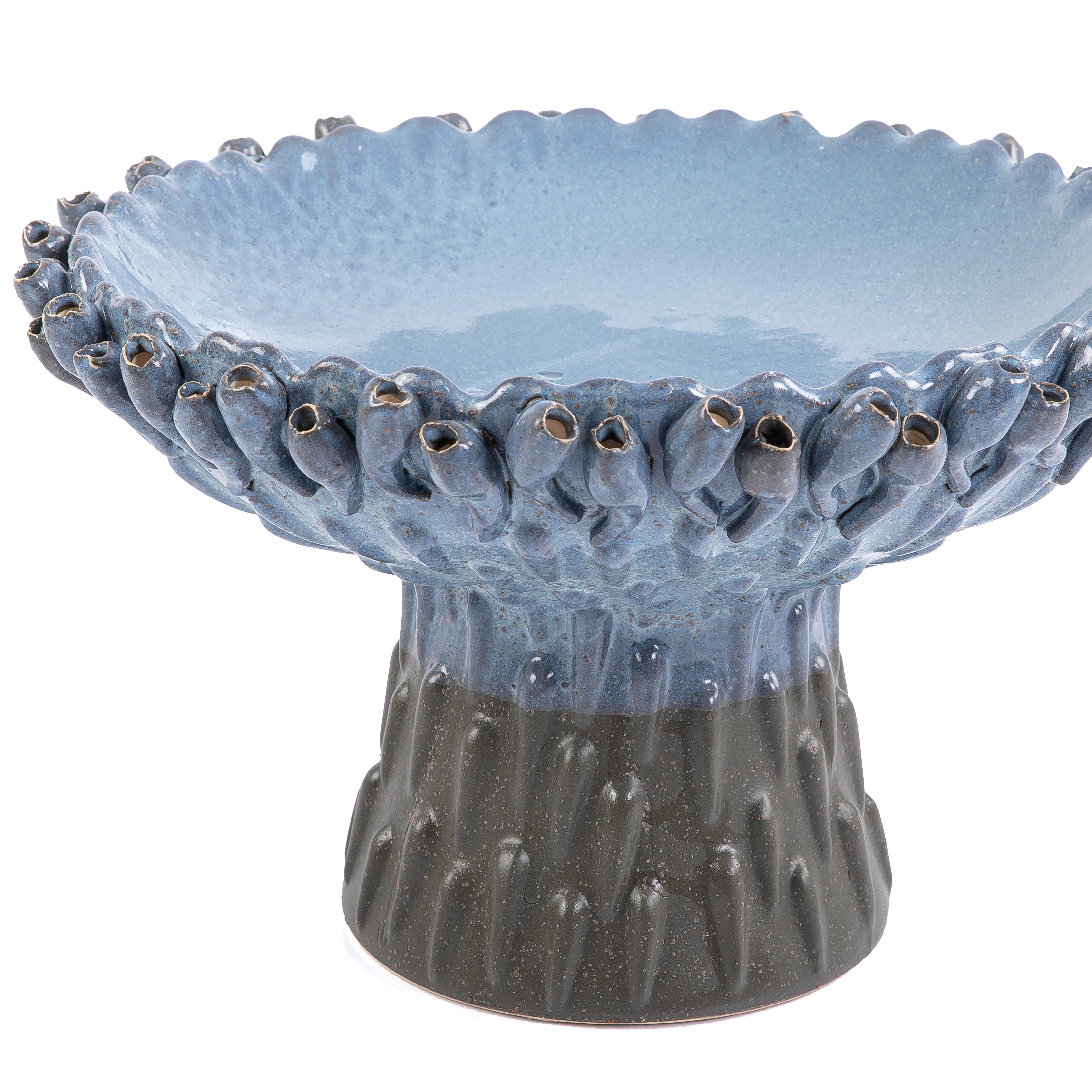 Circular ceramic stand