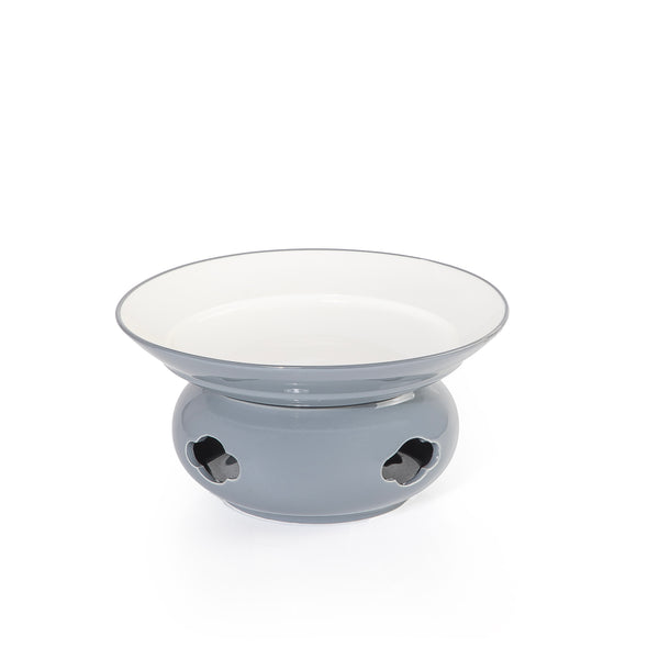 CERAMIC PLATE WITH STOVE STAND