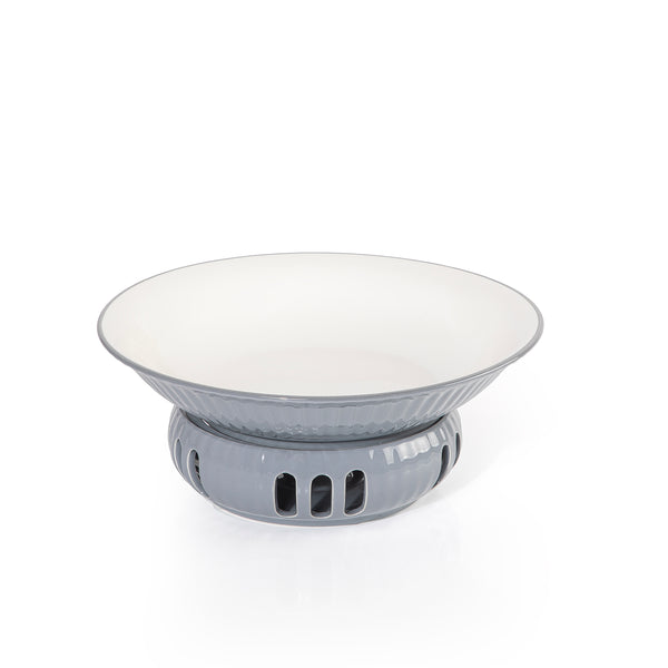 CERAMIC PLATE WITH STOVE STAND