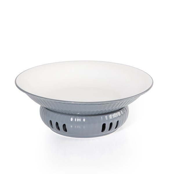 CERAMIC PLATE WITH STOVE STAND