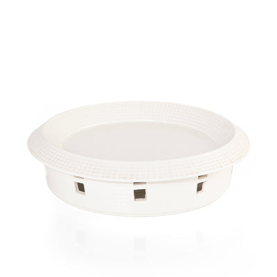 CERAMIC PLATE WITH STOVE STAND