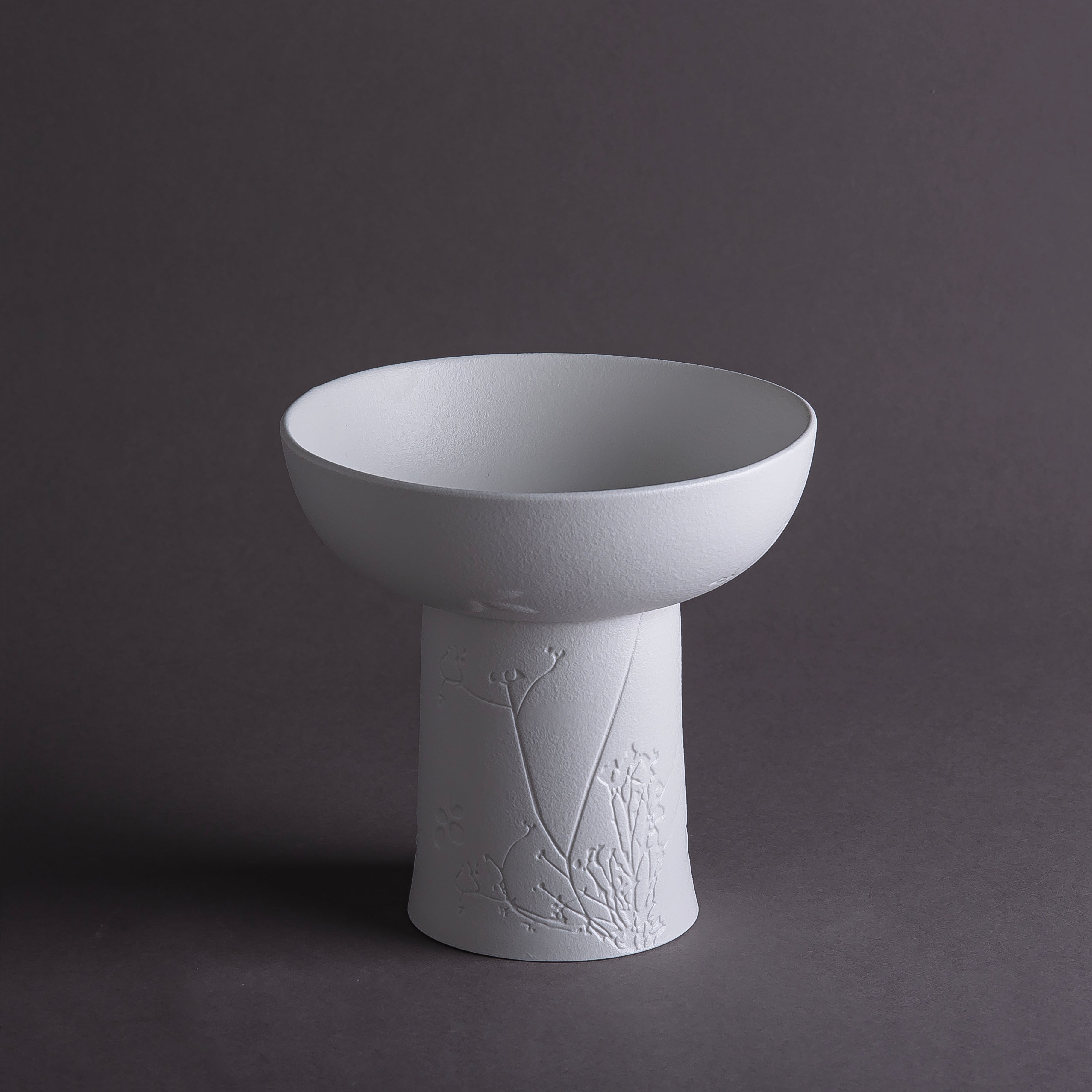 ستاند سيراميك - أبيض مطفي