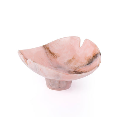 ستاند تقديم من الراتنج كبير - وردي