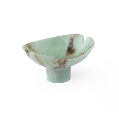 ستاند تقديم من الراتنج صغير - أخضر 