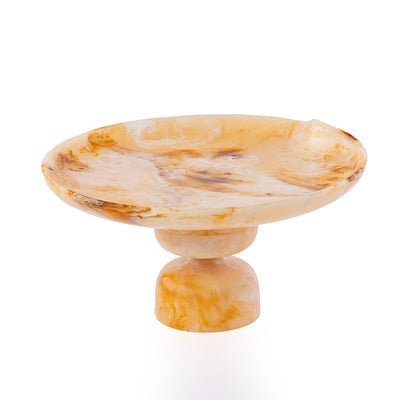 ستاند كيك من الراتنج كبير - عنبر