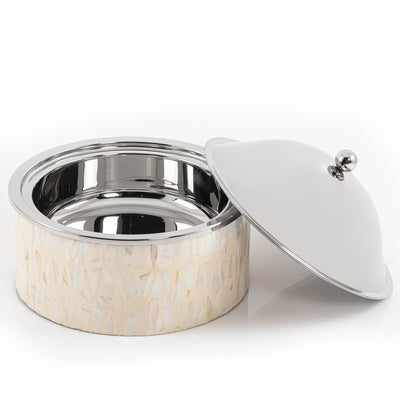 حافظ طعام بقاعدة صدف